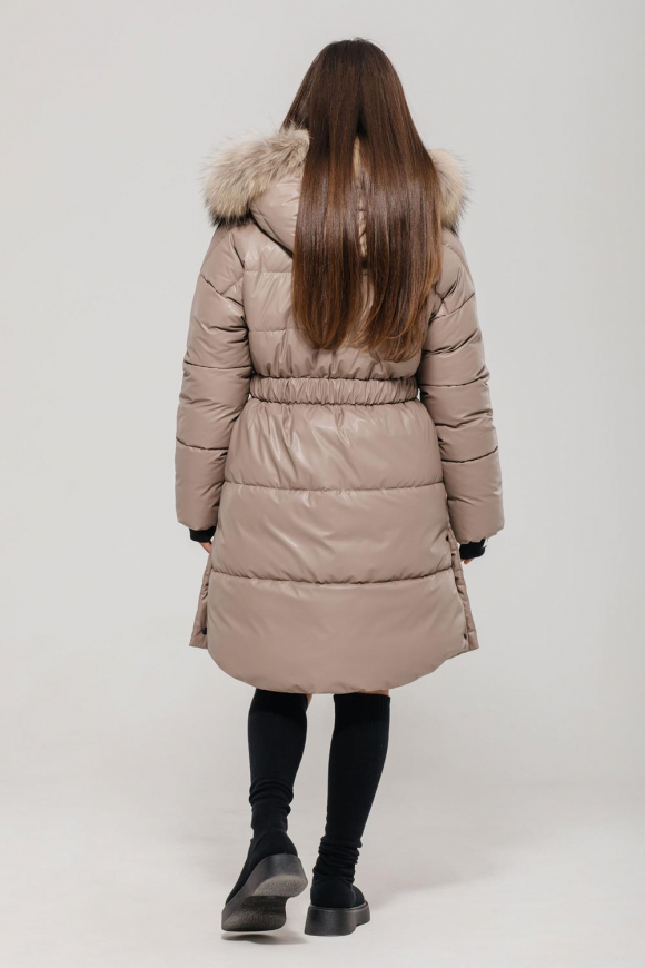 Пальто для девочки GnK ЗС-964 фото