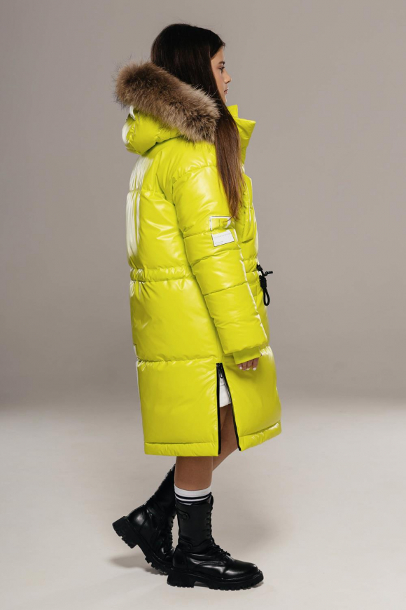 Пальто для девочки GnK ЗС-967 фото